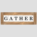 6 Block Classic Sign