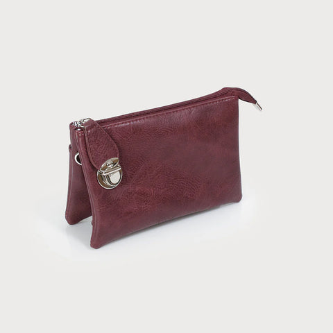 Bordeaux Crossbody/Wristlet