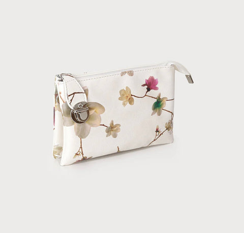 Floral Crossbody/Wristlet