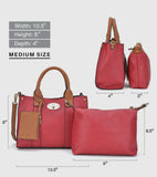 Boxy Satchel with Crossbody Strap