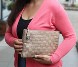 Weaved Clutch/Crossbody (4 colors)