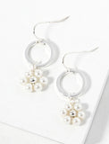 Flower Pearl Earrings