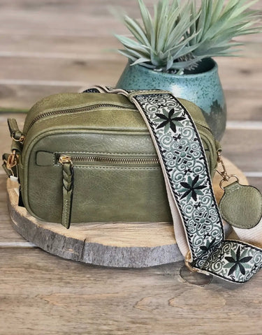 Boho Guitar Strap Crossbody