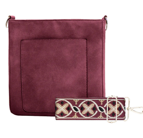 Crimson May Crossbody